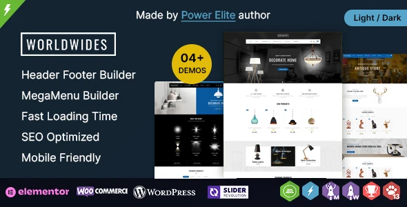 WorldWides – Multipurpose WooCommerce Theme